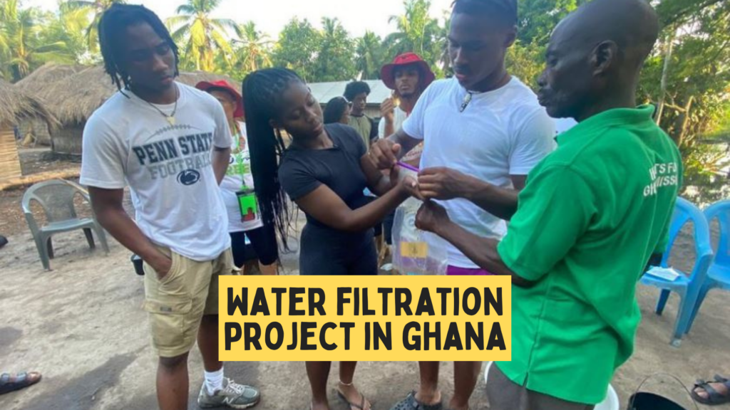 Water Filtration Project in Ghana African Adventures